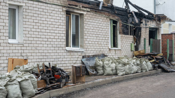Professional Fire Damage Assessment technician working in Safety Harbor, FL